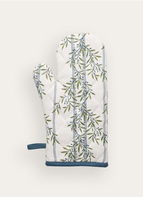 GANT DE CUISINE MOTIF FEUILLAGE