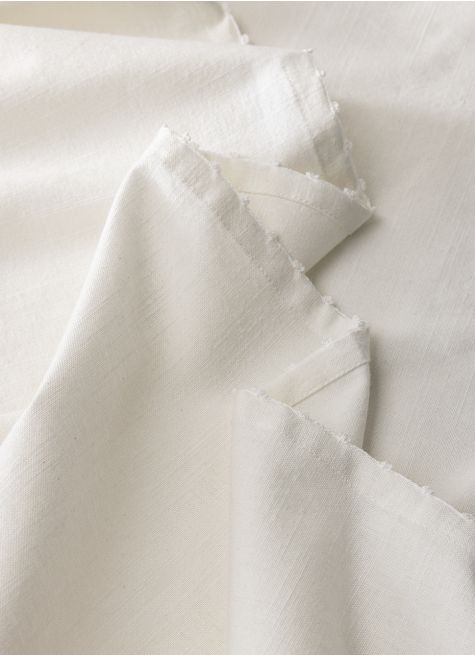 NAPPE EN CHAMBRAY TISSÉ-TEINT FINITION CROQUET