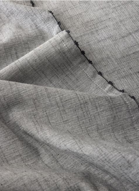 NAPPE EN CHAMBRAY TISSÉ-TEINT FINITION CROQUET