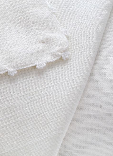 LOT DE 2 SERVIETTES DE TABLE EN CHAMBRAY