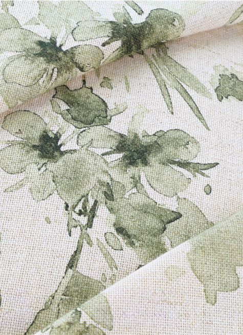 SERVIETTES DE TABLE EN COTON ET LIN IMPRIMÉES VÉGÉ
