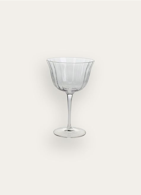 BOÎTE DE 4 VERRES  A COCKTAIL  EN CRISTALLINS