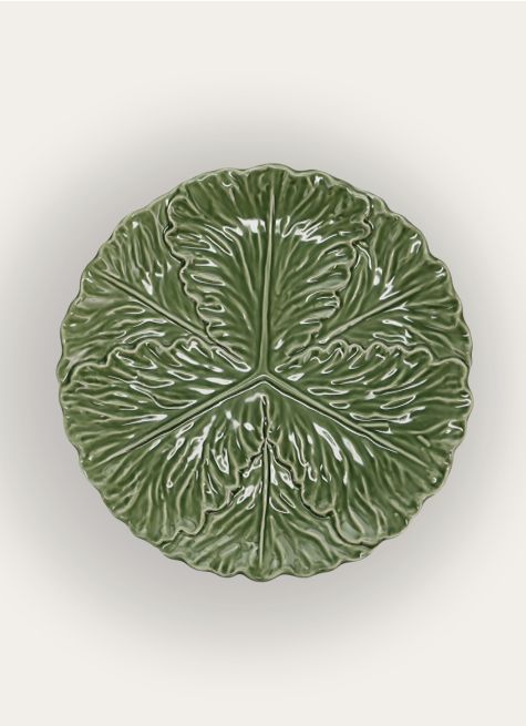 PLAT EN PORCELAINE BARBOTINE