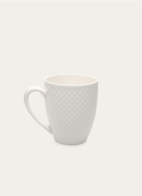 MUG EN PORCELAINE EMBOSS