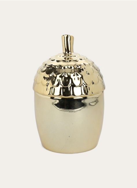 BOÎTE EN PORCELAINE EN FORME DE GLAND
