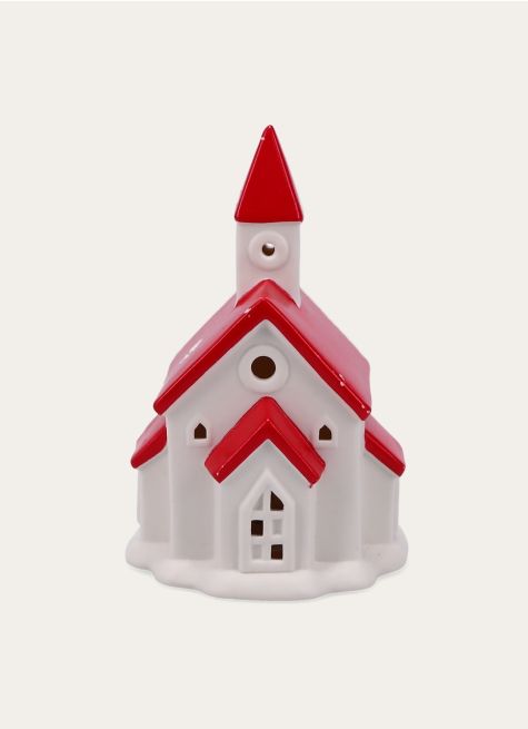 MAISON LUMINEUSE À POSER EN CÉRAMIQUE