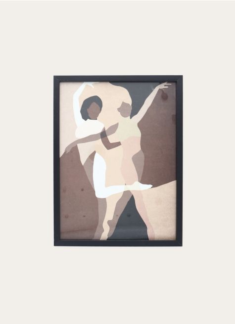 IMAGE ENCADRÉE DEUX DANSEUSES