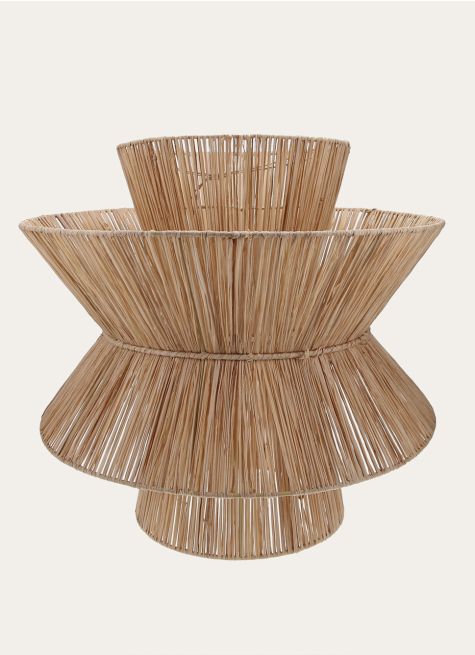 GRANDE SUSPENSION LUMINAIRE EN RAFIA