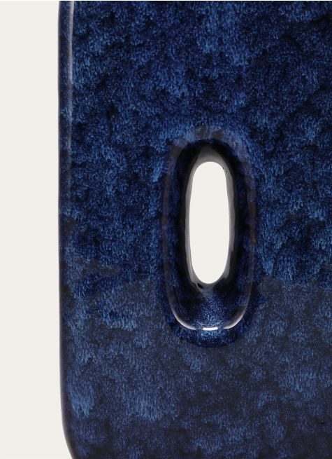 VASE ÉMAILLÉ FORME CREUX AU CENTRE