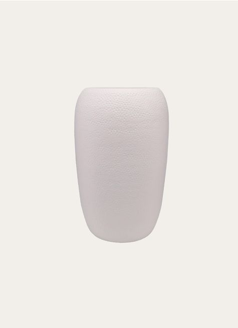 VASE EN TERRE-CUITE EMBOSSÉ POINÇON