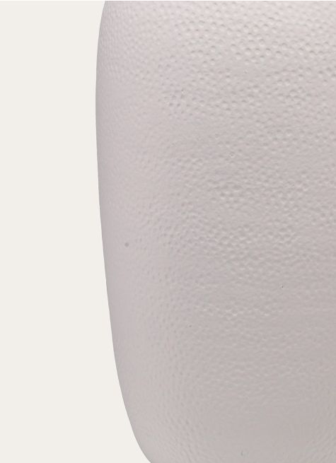 VASE EN TERRE-CUITE EMBOSSÉ POINÇON