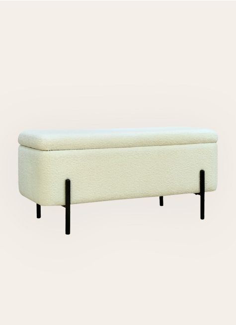 BANC COFFRE AVEC ESPACE DE RANGEMENT