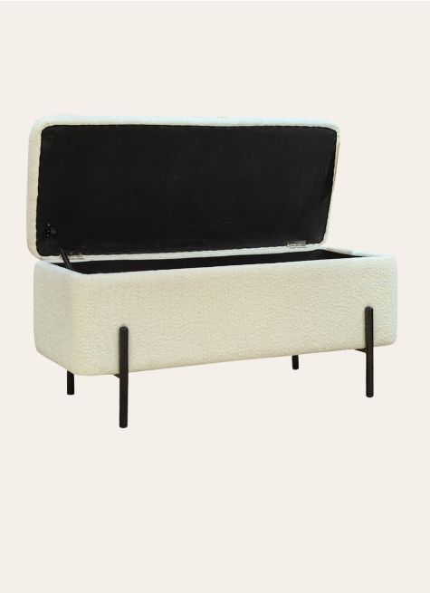 BANC COFFRE AVEC ESPACE DE RANGEMENT