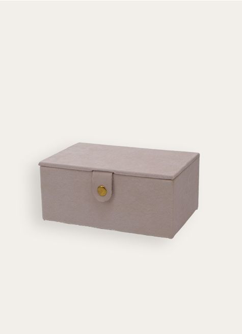BOÎTE DE RANGEMENT EN VELOURS - PETITE