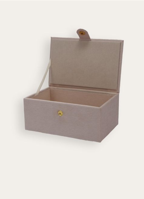 BOÎTE DE RANGEMENT EN VELOURS - PETITE