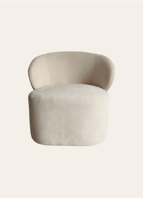 FAUTEUIL BAS AUX COURBES ARRONDIES