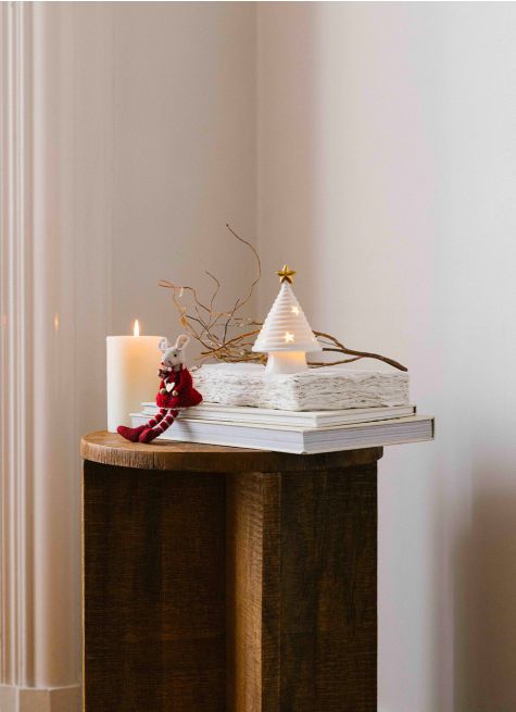 PETIT SAPIN DÉCORATIF ÉTOILE LUMINEUSE
