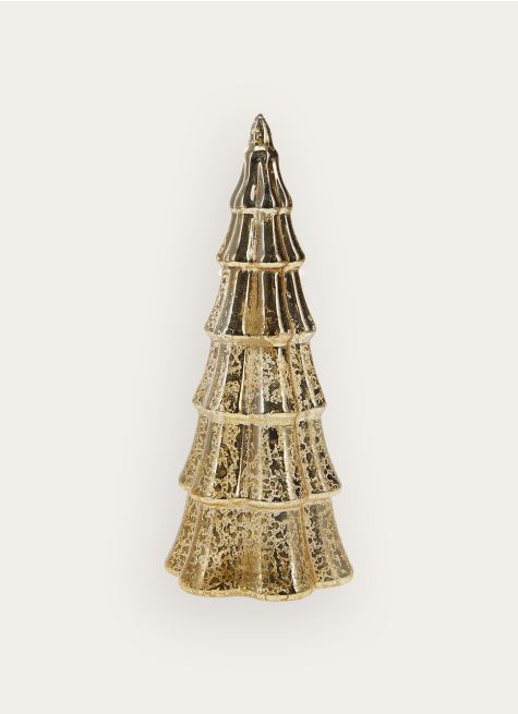 GRAND SAPIN DÉCORATIF EN VERRE 