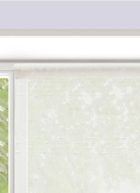 VITRAGE RAYURES HORIZONTALES EN RELIEF 90 X 160CM