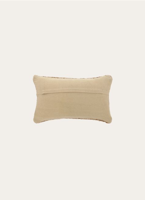 COUSSIN TRESSÉ EN JUTE ET COTON