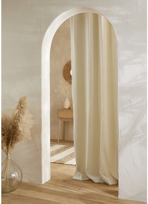 RIDEAU EN VELOURS CHENILLE UNI