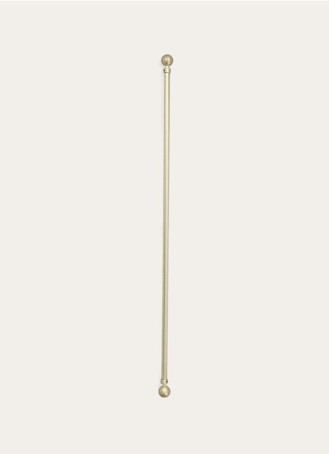 TRINGLE À VITRAGE AJUSTABLE EMBOUTS BOULES 40/60CM