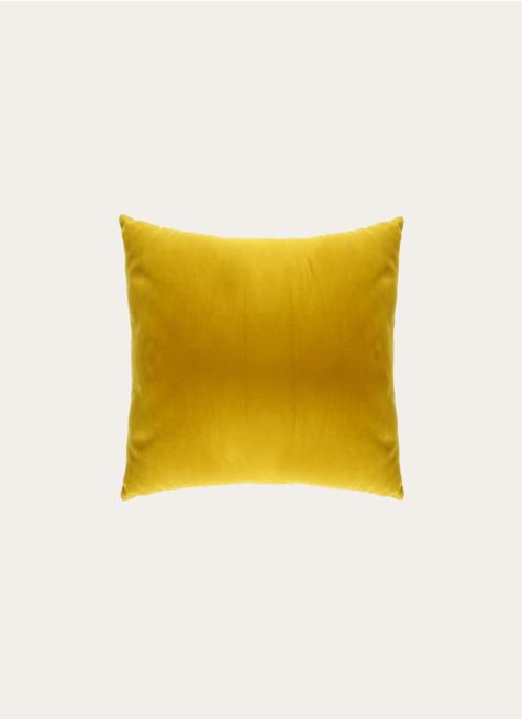 HOUSSE DE COUSSIN EN VELOURS AVEC DOS CHAMBRAY