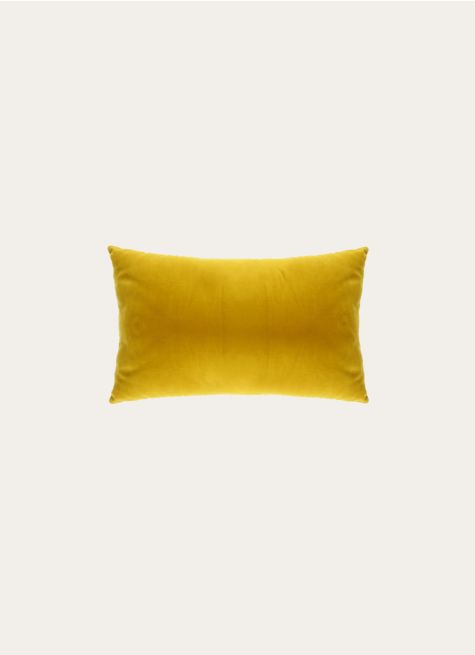 HOUSSE DE COUSSIN EN VELOURS AVEC DOS CHAMBRAY
