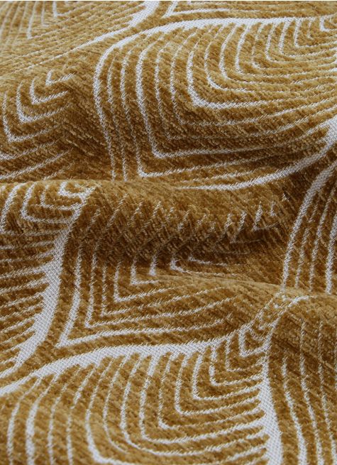 HOUSSE DE COUSSIN EN JACQUARD CHENILLE