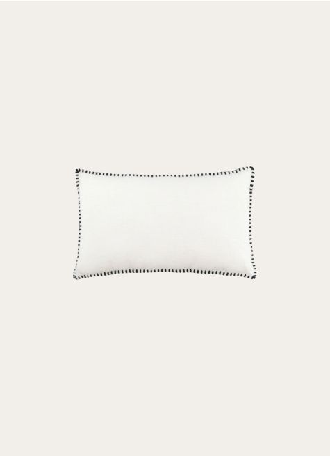 HOUSSE DE COUSSIN RECTANGULAIRE EN LIN