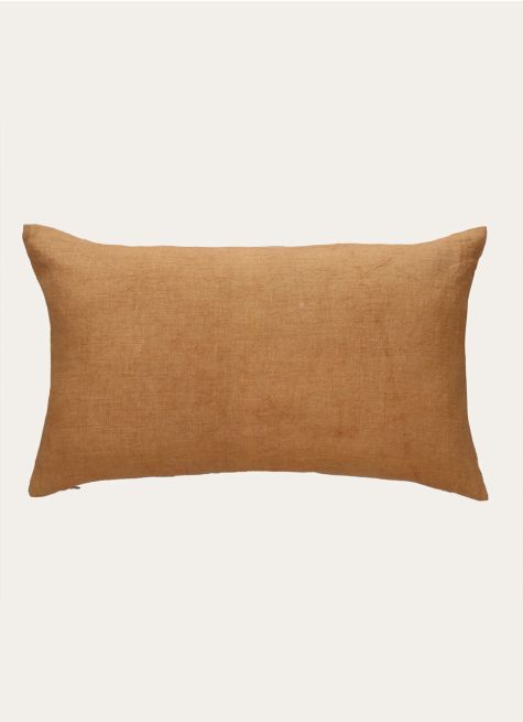 HOUSSE DE COUSSIN RECTANGULAIRE EN LIN LAVÉ