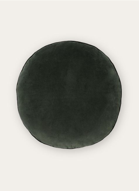 COUSSIN ROND EN VELOURS