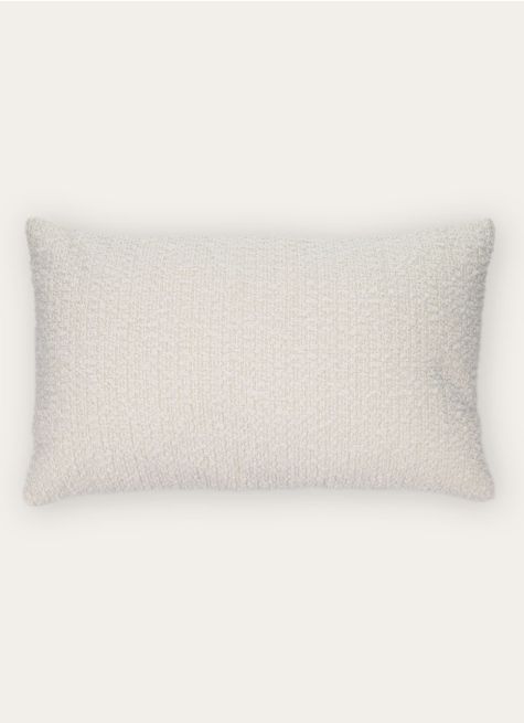 COUSSIN RECTANGULAIRE EN TISSU BOUCLETTE