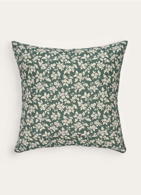 HOUSSE DE COUSSIN IMPRIMÉ FLEURI