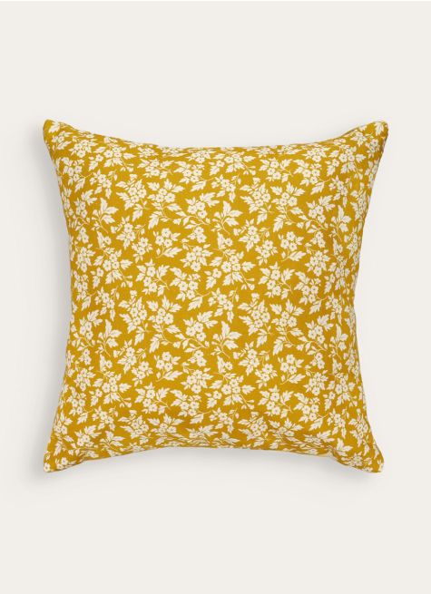 HOUSSE DE COUSSIN IMPRIMÉ FLEURI