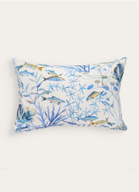 COUSSIN IMPRIMÉ POISSONS MOLÈNE