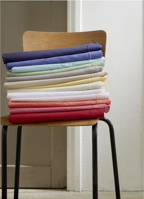 DRAP PLAT UNI EN COTON