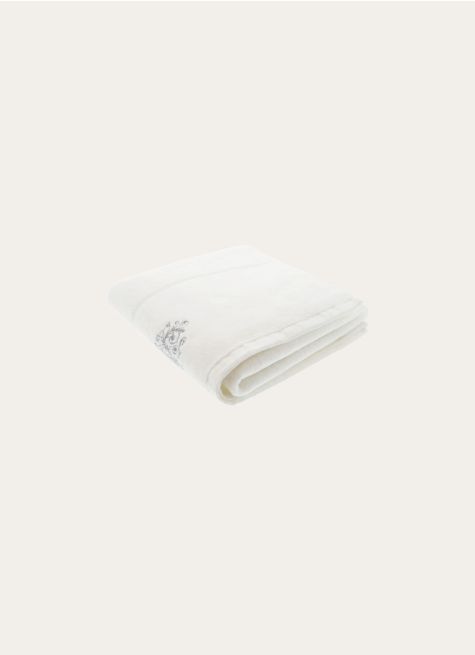 DRAP DE BAIN VELOURS EN COTON BRODERIE 500GR
