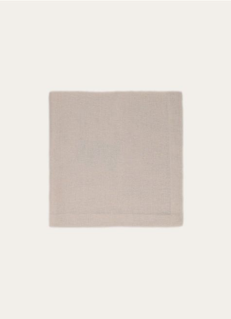 SERVIETTE DE TABLE UNIE EN COTON UNIE