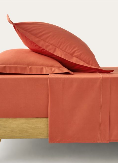 DRAP PLAT UNI EN PERCALE DE COTON