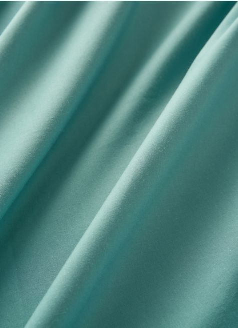 DRAP HOUSSE UNI EN PERCALE DE COTON