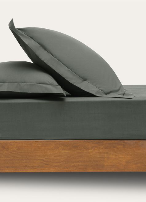 DRAP HOUSSE UNI EN PERCALE DE COTON
