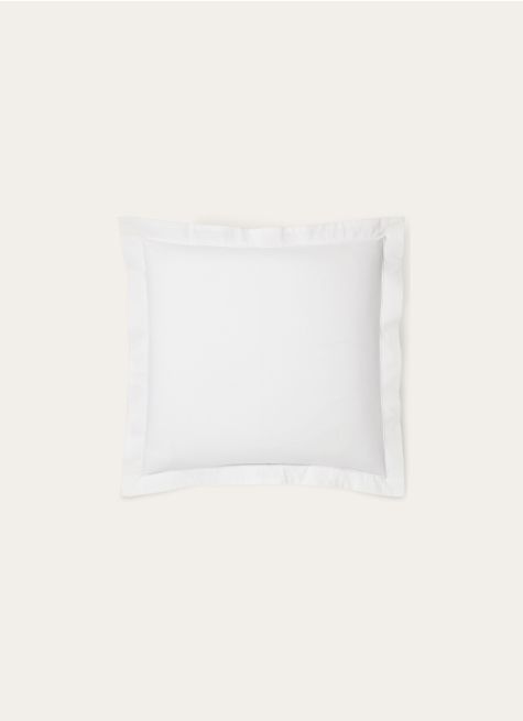 TAIE D'OREILLER UNIE EN PERCALE DE COTON