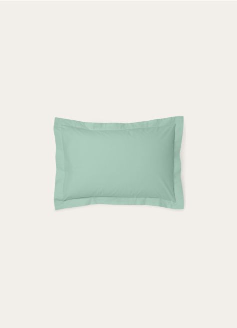 TAIE D'OREILLER UNIE EN PERCALE DE COTON