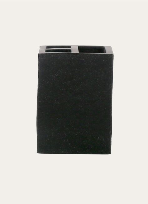GOBELET PORTE-BROSSE À DENTS GRIS EN ARDOISE