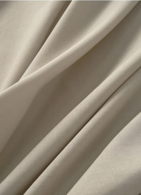 DRAP HOUSSE UNI EN COTON GRAND BONNET 32CM