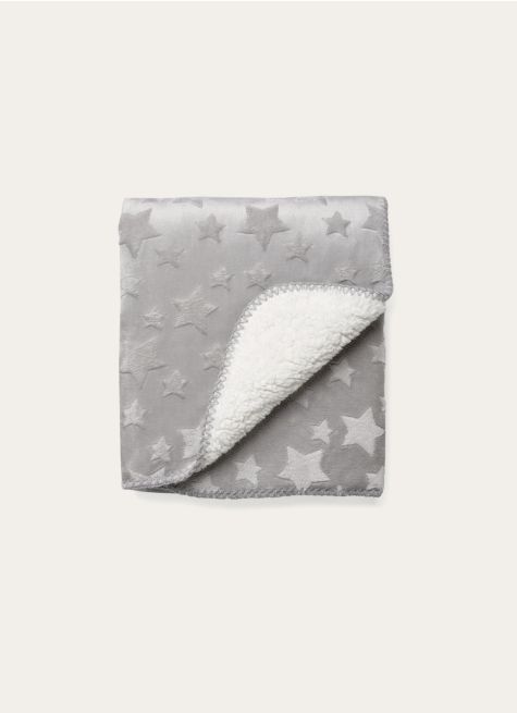 PLAID DOUX À MOTIFS ÉTOILES