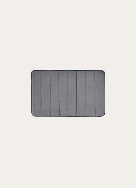 TAPIS DE BAIN UNI À MÉMOIRE DE FORME