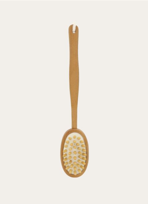 BROSSE EN BAMBOU POUR LE CORPS MASSAGE DOUBLE FACE