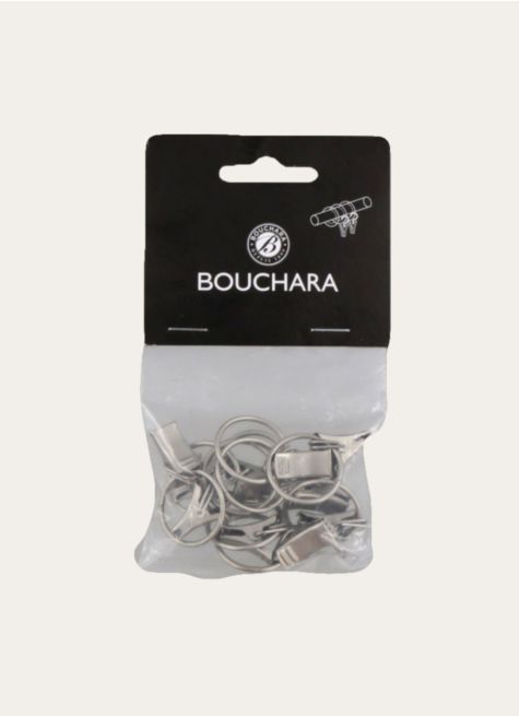 PETITS ANNEAUX À PINCES POUR RIDEAUX  - DIAM2,2CM